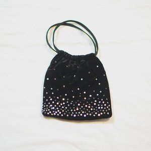 Purse With Sparkles & Rhinestones Okay Condition